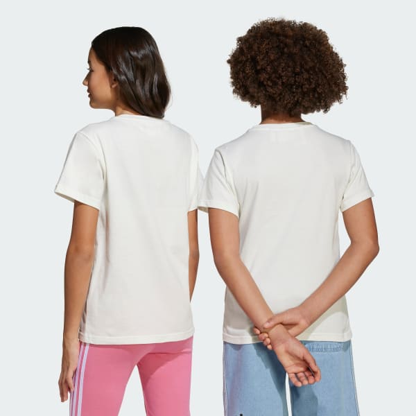White adidas Originals x Minecraft Graphic Tee