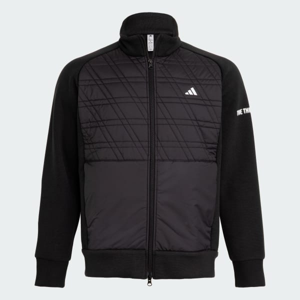 アディダス 【ゴルフ】ファブリックミックスフルジップジャケット