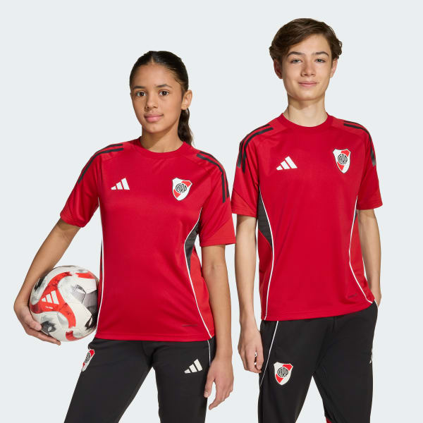 Rojo Camiseta de Entrenamiento River Plate Tiro 25 Competition (Niños)