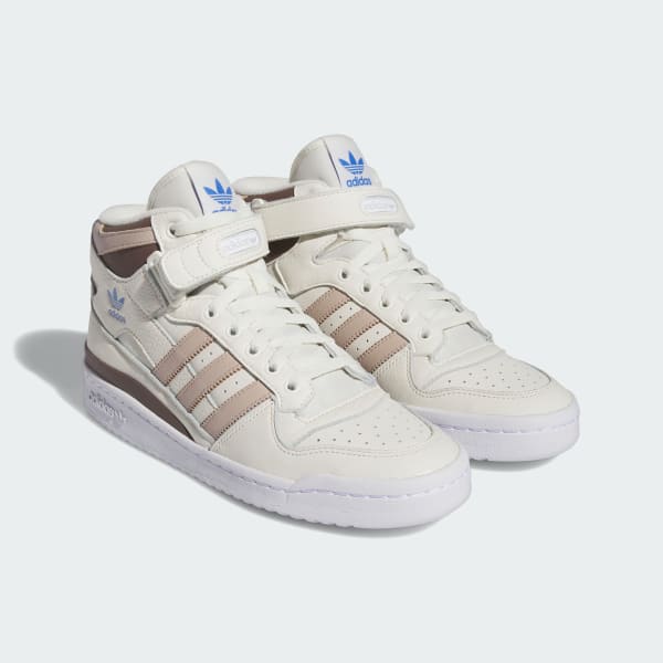 bílá Forum Mid Shoes