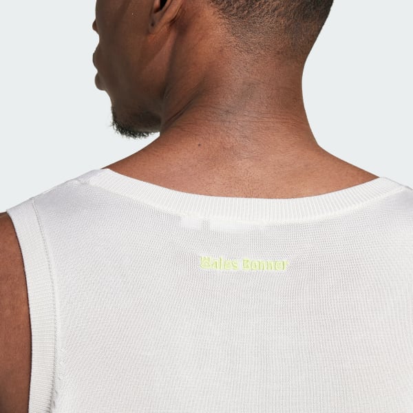 adidas Wales Bonner Knit Vest - White | adidas New Zealand