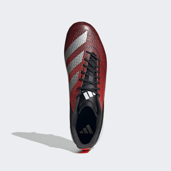 Black Adizero RS15 Ultimate Soft Ground Rugby Boots