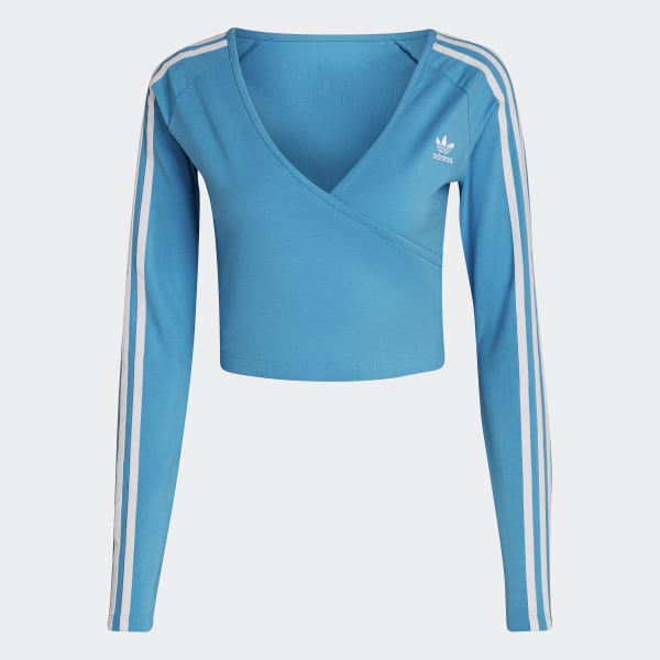 Blauw Adicolor Classics Cropped Longsleeve WM287