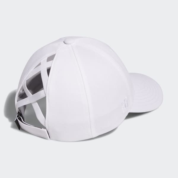 Bianco Cappellino da golf Criscross F6214