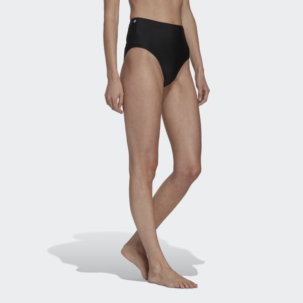 cerná Spodní díl bikin High-Waist