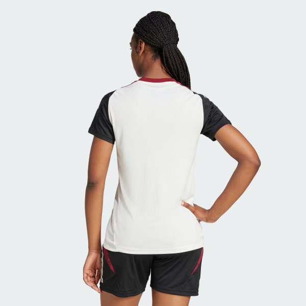 White Manchester United Tiro 24 Training Jersey