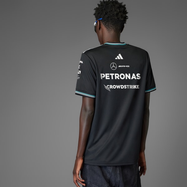 zwart Mercedes - AMG Petronas Formula One Team Authentiek Coureursshirt