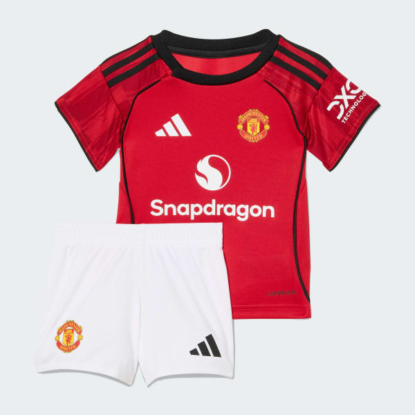 Red Manchester United 25/26 Home Baby Kit Kids