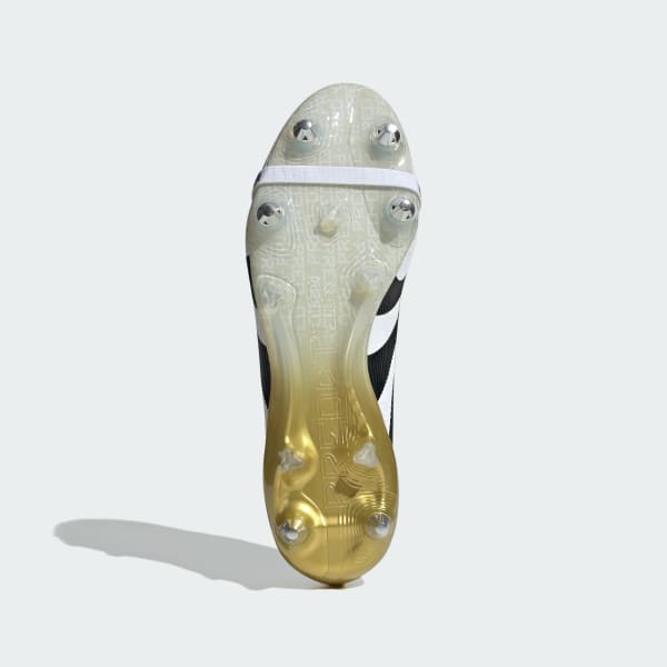White Predator Elite Fold-Over Tongue Soft Ground Boots