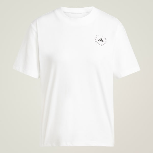 bílá Tričko adidas by Stella McCartney TrueCasuals Regular Sportswear