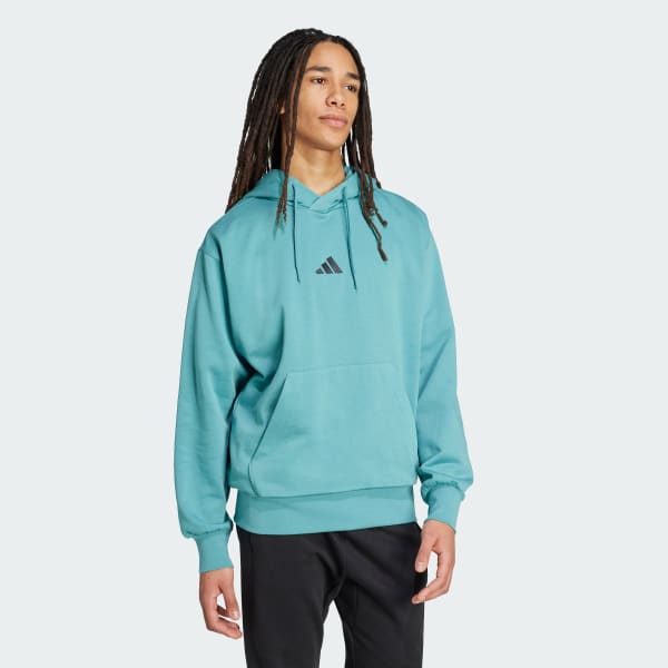 Turquoise Essentials Feelcozy Fleece Hoodie