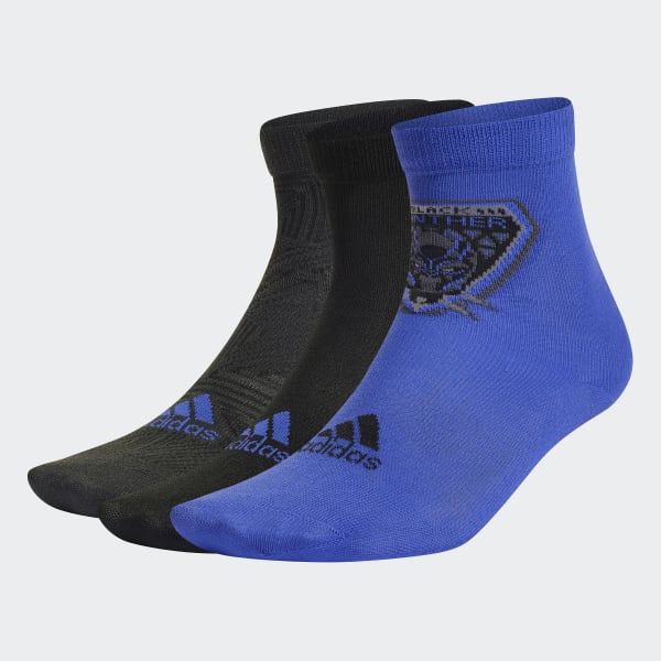 Sort adidas x Marvel Black Panther sokker, 3 par VT357