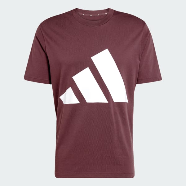 Burgundy Tričko Essentials Big Logo