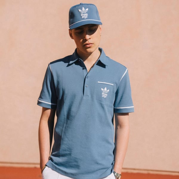 👕adidas x Bogey Boys Polo Shirt - Blue | Men's Golf