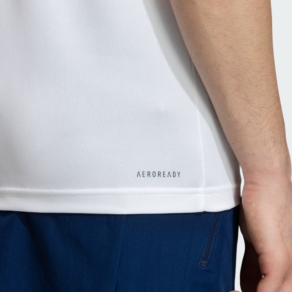 White CLS POLO SHIRT