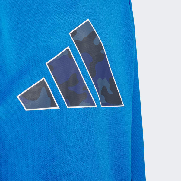 ブルー マストハブ カモ柄 レギュラーフィット フリース スウェットシャツ キッズ