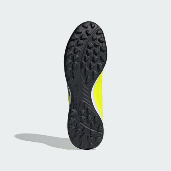 Amarillo Calzado de Fútbol Predator 24 League Sin Cordones Pasto Sintético