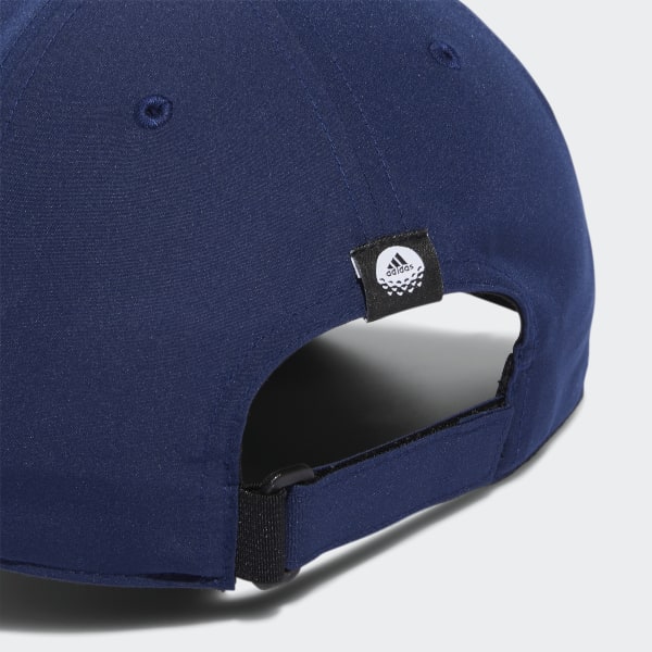 Azul Gorra de Golf Crestable Performance