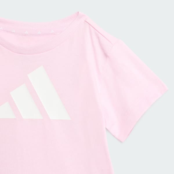 ruzová ESSENTIALS T-SHIRT