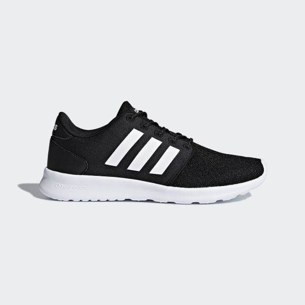 adidas cloudfoam ladies trainers black