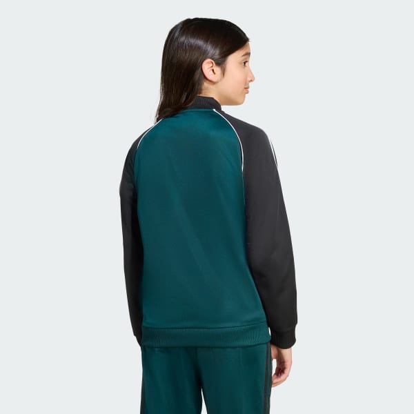 Groen Adicolor SST Sportjack Kids