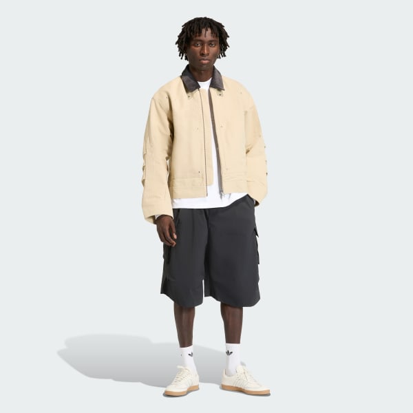 Μπεζ PREMIUM ESSENTIALS BOMBER JACKET