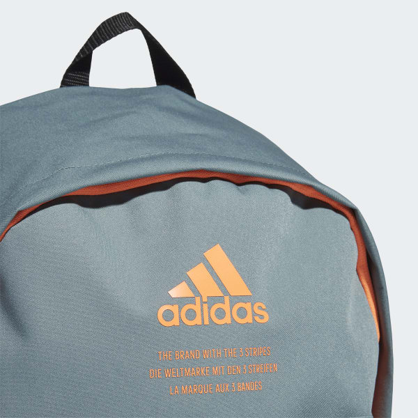 adidas Classic Twill Fabric Backpack - Green | adidas Singapore