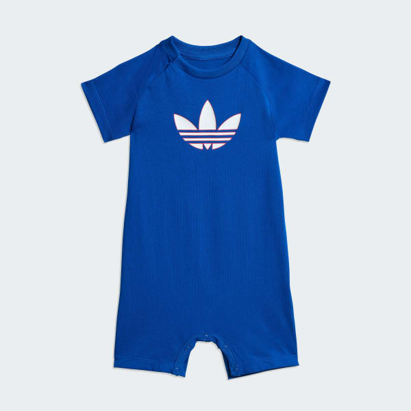 Blue TREFOIL GIFT SET JUMPSUIT AND BEANIE