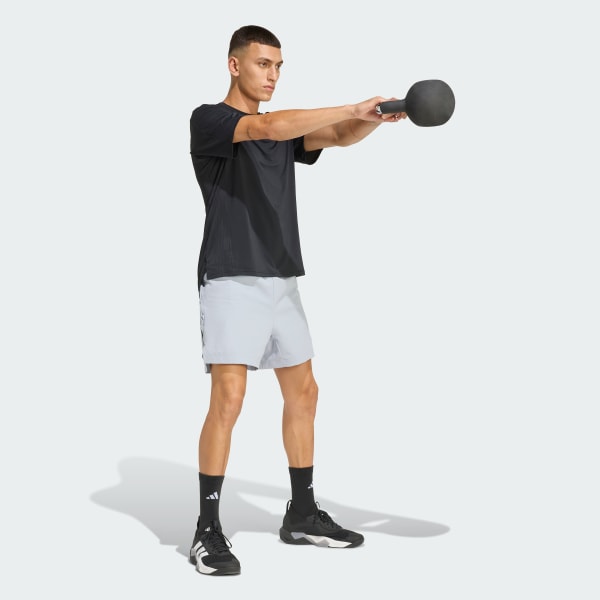 Cinza SHORTS D4T PrimeLift 3 TRÊS LISTRAS