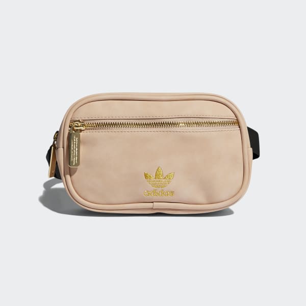 adidas Faux Suede Waist Pack - Pink 