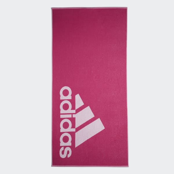 Pink adidas Towel Large