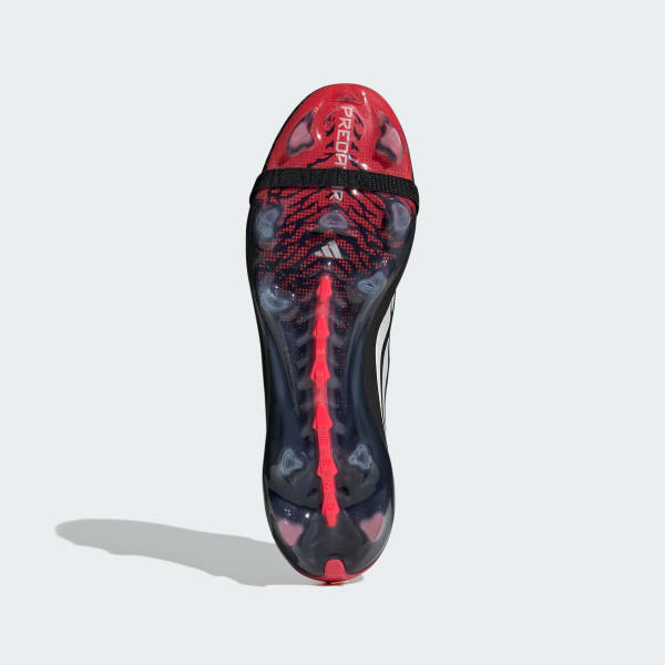 Zwart PREDATOR ELITE Fold-Over Tongue Firm Ground Voetbalschoenen