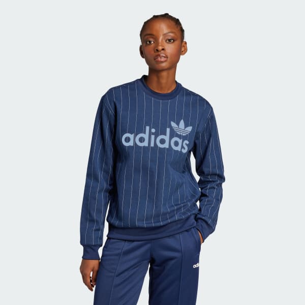 Bla Pinstripe Graphic Sweatshirt