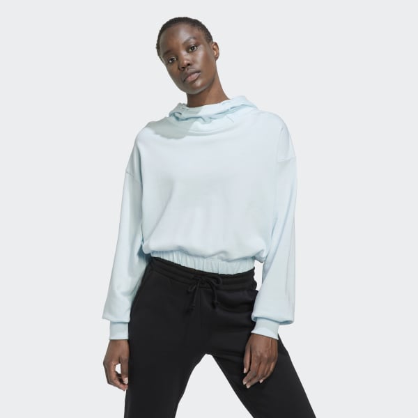 Blau Studio Lounge Cropped Hoodie TE823