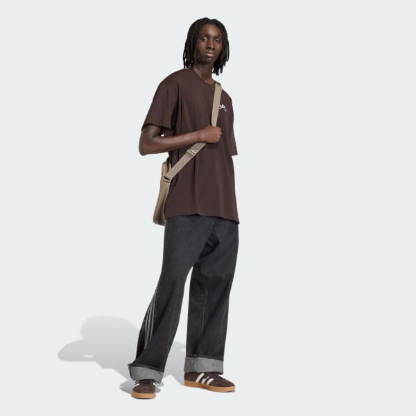 Braun Japan Forg Grafik T-Shirt