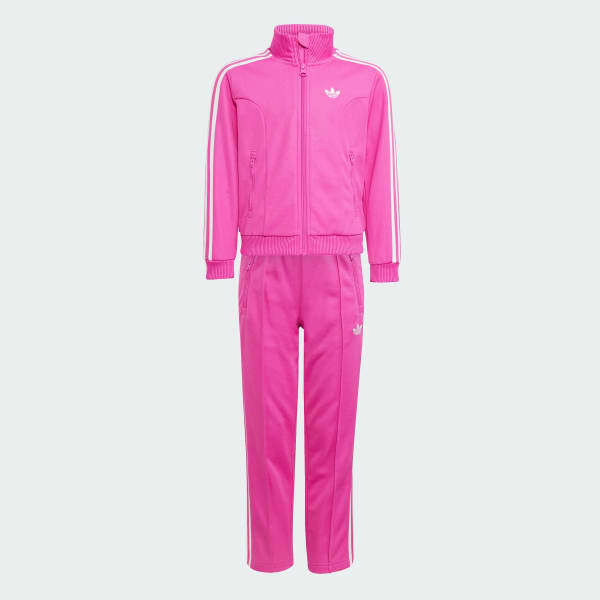 Pink AOP Track Suit Kids