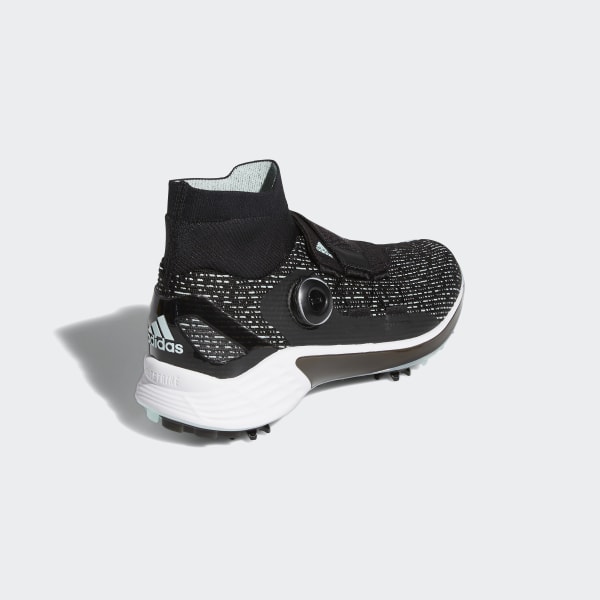 Black ZG21 Motion Primegreen BOA Mid-Cut Golf Shoes LGG17
