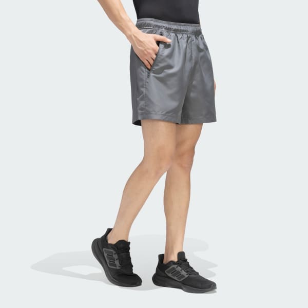 Grey TRAIN ESSENTIALS WOVEN SHORTS