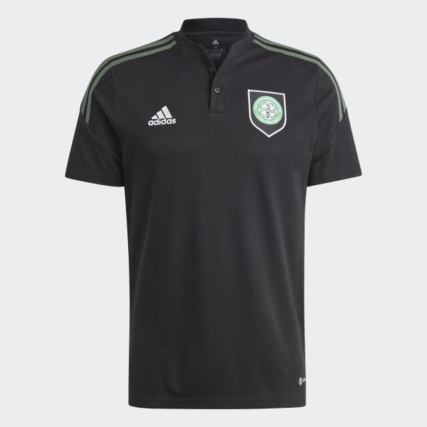 Black Celtic FC Condivo 22 Polo Shirt