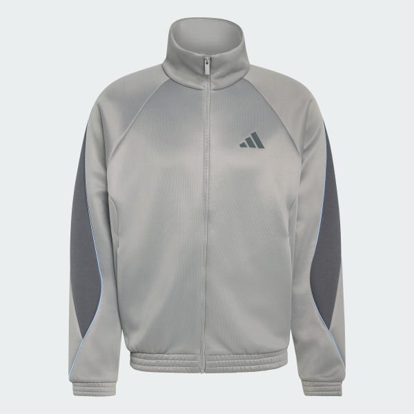 Grau Stadium Trainingsjacke