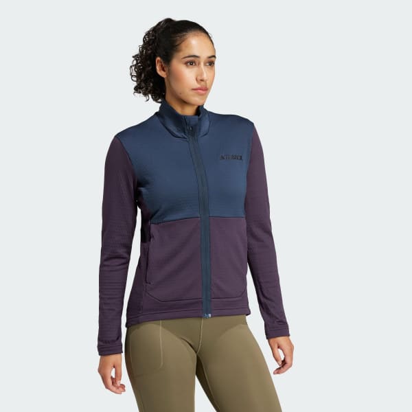 Lilla Terrex Multi Light Fleece Full-Zip jakke