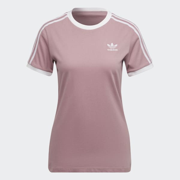 Roxo Camiseta Adicolor Classics 3-Stripes