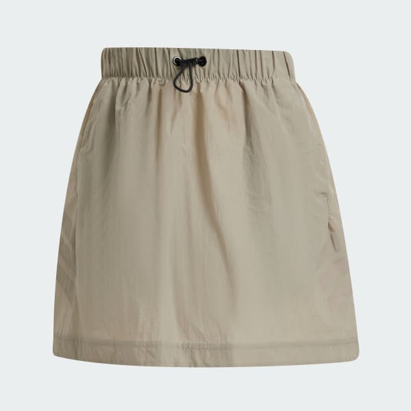 Beige Future Icons 3-Stripes Woven Skirt