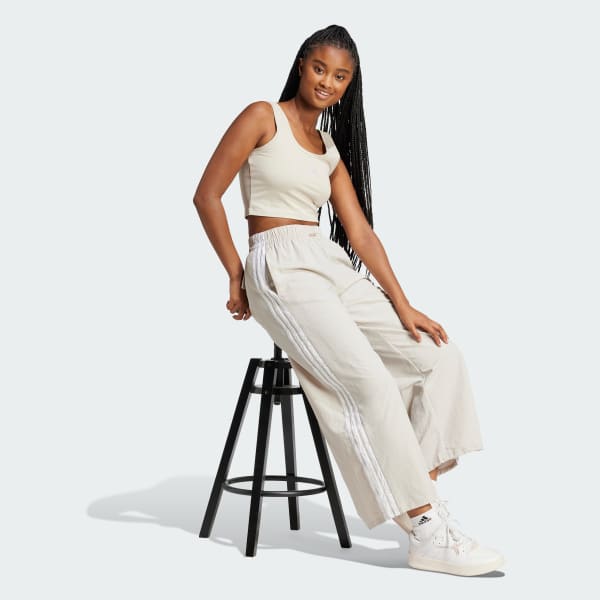 Beige Canotta Essentials Small Logo Cotton Lifestyle