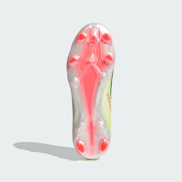 Yellow X Crazyfast Elite Laceless Firm Ground Boots