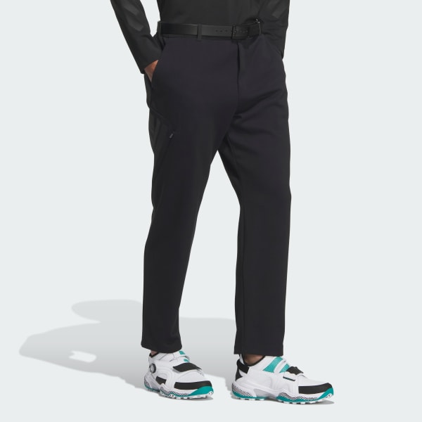 ブラック 【ゴルフ】ストレッチ ダブルニット パンツ