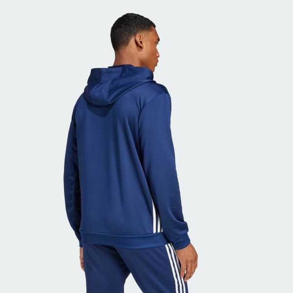 Blu Felpa con cappuccio Tiro 25 Essentials Sweat