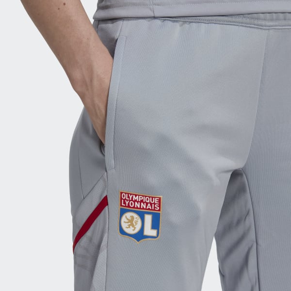 grijs Olympique Lyonnais Tiro 21 Training Tracksuit Bottoms JG113