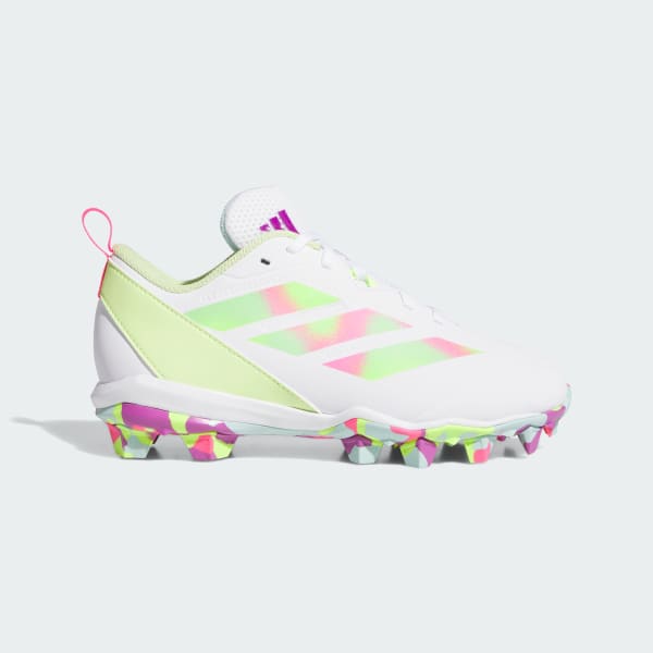 adidas Adizero Instinct Molded Cleats Kids White Free Shipping with adiClub adidas US