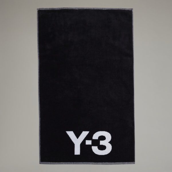Sort Y-3 Gym håndklæde CK980